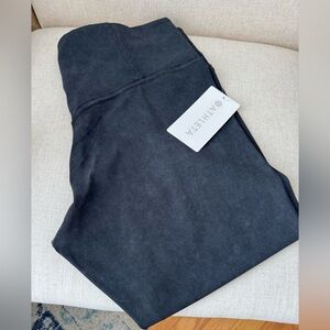 Athleta Washed Black Elation 7/8 Leggings NEW
